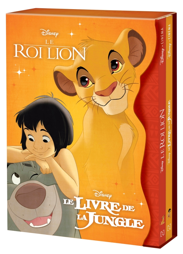 DISNEY CLASSIQUES - Coffret Disney Cinéma - Le Roi Lion et Le Livre de la Jungle