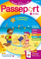 Passeport - De la Grande Section au CP 5/6 ans - Cahier de vacances 2024