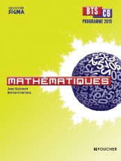 Sigma Mathématiques BTS CG Programme 2015