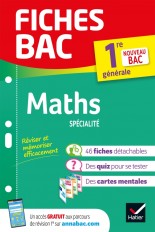 Fiches bac Maths 1re générale (spécialité)