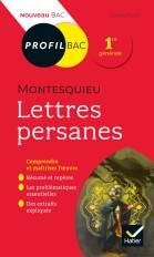 Profil - Montesquieu, Lettres persanes