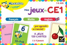 Mes jeux du CE1 en français, maths, anglais