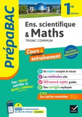 Prépabac Maths & enseignement scientifique (tronc commun) 1re générale
