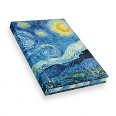 Carnet Hazan pleine toile - Van Gogh La nuit étoilée