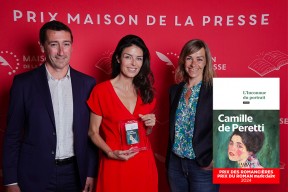 Camille de Peretti remporte le Prix Maison de la Presse 2024 pour "L'Inconnue du portrait"