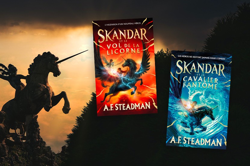 "Skandar et le cavalier fantôme" : A.F. Steadman sera de retour en librairie le 3 mai 2023 