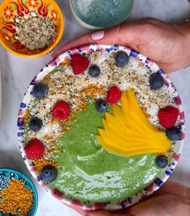 Green bowl : la recette healthy de Stéphanie Guillemette